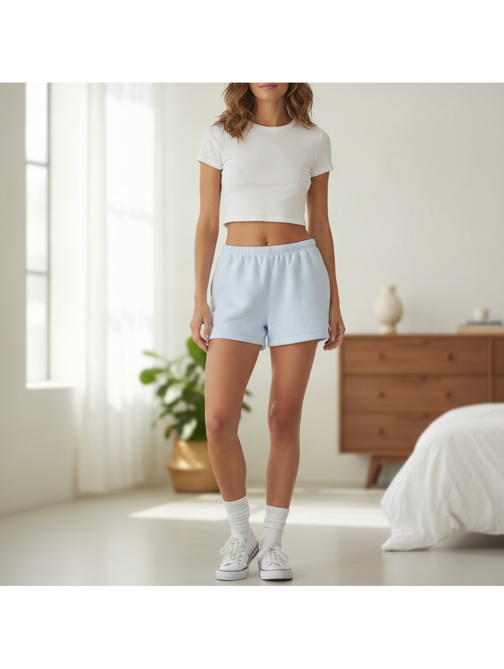 Wild Fable Women's Blue Shorts